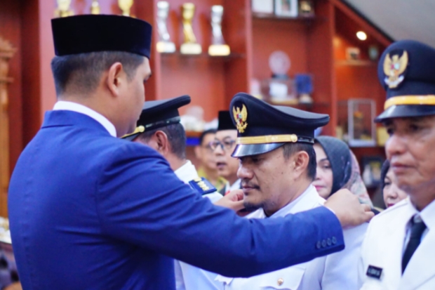 Bupati Uji Nurdin Lantik 19 Pejabat Pengawas dan Administrator