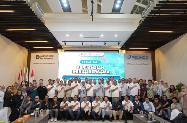 Pelindo Perkuat Harmoni Hubungan Industrial Lewat Sosialisasi PKB