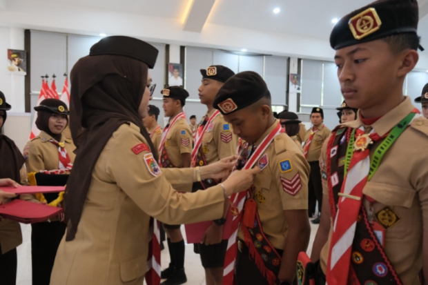 Bupati Gowa Lepas 92 Kontingen Pramuka ke Jambore Nasional XII 2026