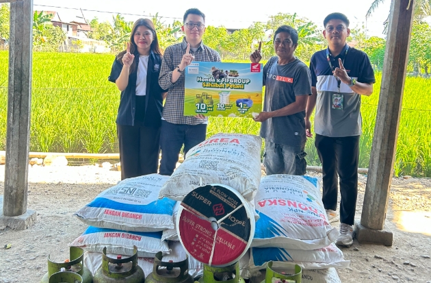 Asmo Sulsel & FIFGroup Bantu Petani Terdampak Kekeringan di Sidrap