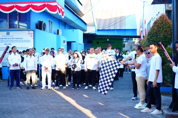 Pekan Olahraga dan Fun Walk Semarakkan Hari Pengayoman ke-81 di Makassar
