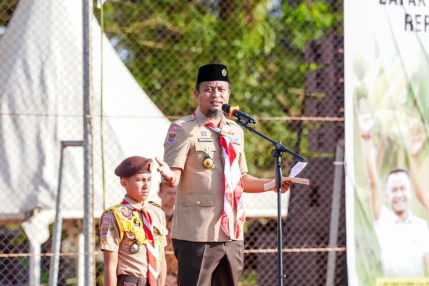 Hari Pramuka ke-65, Gubernur Sulsel: Pramuka Cikal Bakal Indonesia Emas 2045
