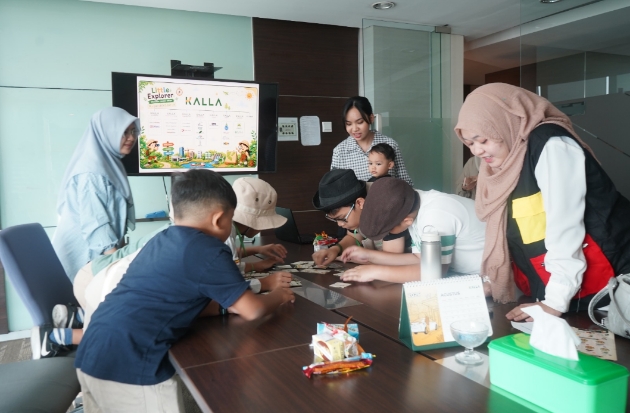 50 Anak Kenali Dunia Kerja KALLA Lewat Belajar & Bermain Lewat Little Explorers