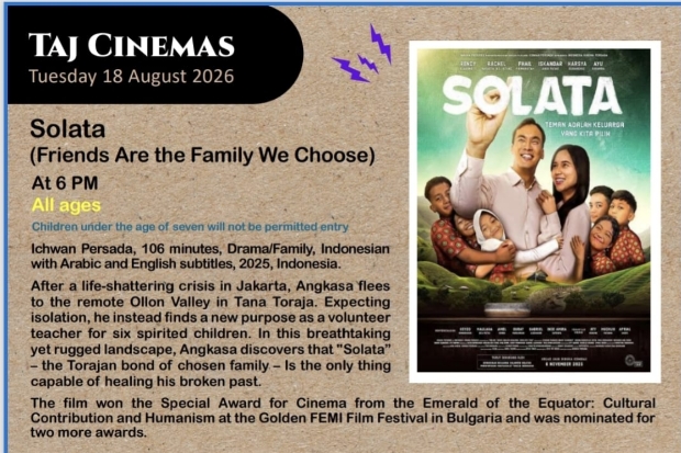 Film SOLATA Akan Hadir di Jordan Children And Youth’s Film Festival Amman
