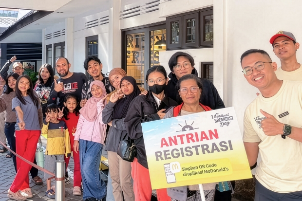 McDonalds Indonesia Bagikan Lebih dari 135.000 Porsi Sarapan Gratis