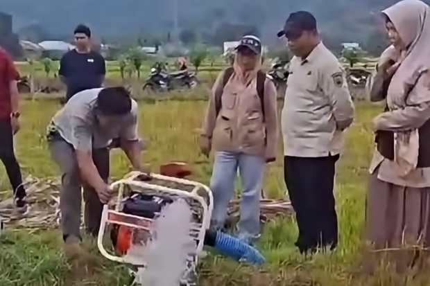 Selamatkan Lahan Pertanian di 24 Kabupaten Kota dengan Lakukan Pompanisasi