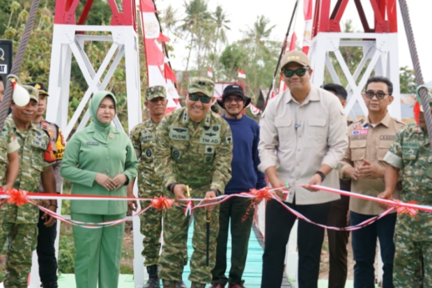 Bupati Bantaeng Resmikan Jembatan Perintis Garuda Tahap III