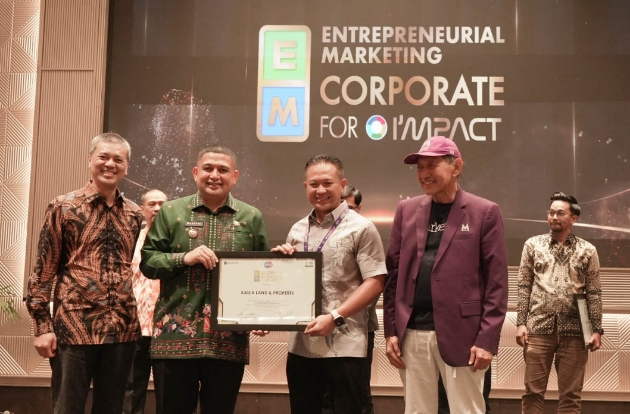 Kalla Land & Property Sabet Penghargaan Entrepreneurial Marketing 2026