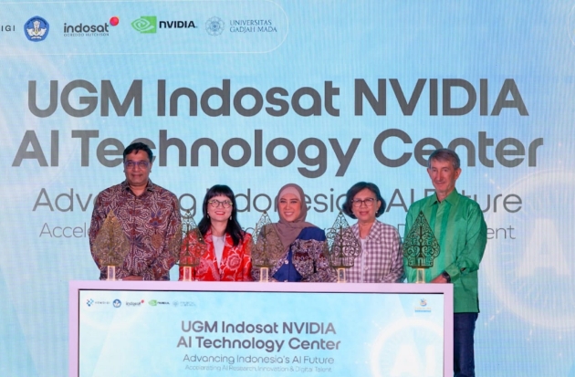 Komdigi, UGM, Indosat, dan NVIDIA Resmikan Pusat Teknologi AI