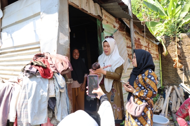 BKKBN Sulsel dan AAS Foundation Salurkan Bantuan Gizi Cegah Stunting di Makassar