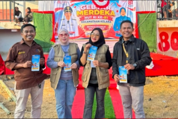 Gadai Mas Nusantara KCP Tolo Dukung Semarak HUT ke-81 RI di Kelara