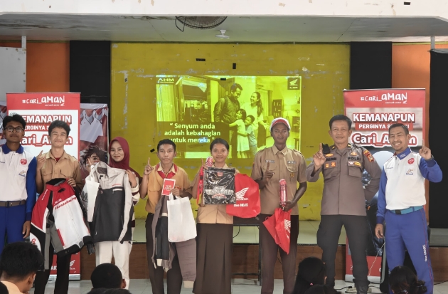 65 Pelajar SMA Hasanuddin Gowa Ikuti Edukasi #Cari_Aman