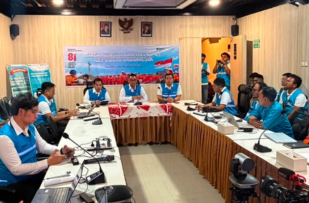 Jelang HUT ke-81 RI, Dirut PLN Kawal Langsung Kesiapan Kelistrikan Nasional dari Posko NTT
