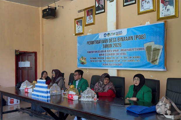 Program Pengabdian Masyarakat, Dosen UMI-Unhas Dampingi Warga Jangan-jangan Produksi Herbal