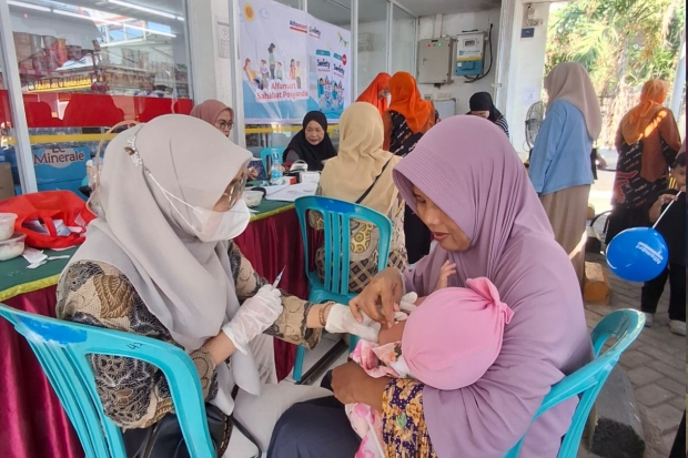 Alfamart dan Sweety Lanjutkan Komitmen Program Alfamart Sahabat Posyandu