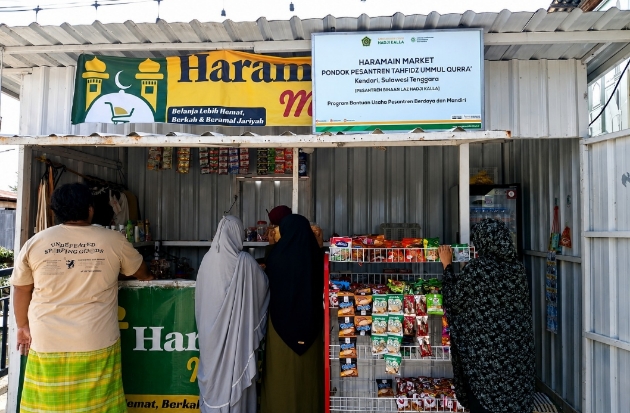 LAZ Hadji Kalla Dorong Kemandirian Ekonomi Pesantren Ummul Qurra