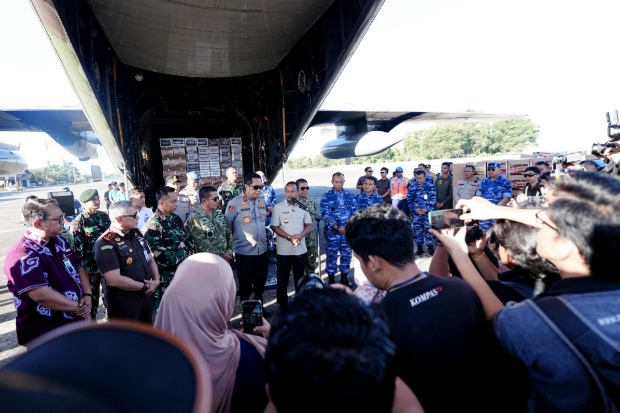 30 Ton Bantuan Kemanusiaan dari Sulsel Dikirim untuk Korban Gempa NTT