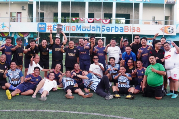 Jaga Kebugaran dan Kekompakan, DPRD Makassar Gelar Pertandingan Mini Soccer
