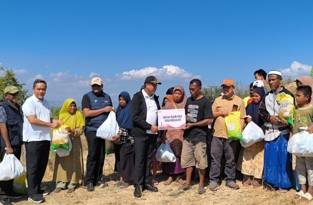 Konektivitas NTT Kembali Normal, TelkomGroup Lanjutkan Bantuan Kemanusiaan