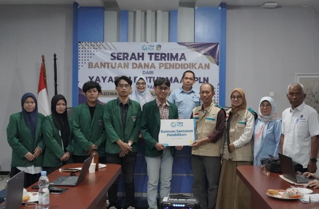 YBM PLN UIP Sulawesi Bantu 15 Mahasiswa FPIK UMI