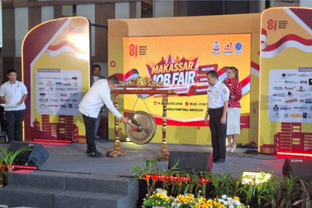Hadiri Job Fair 2026, Wali Kota Appi Dorong Lapangan Kerja Inklusif