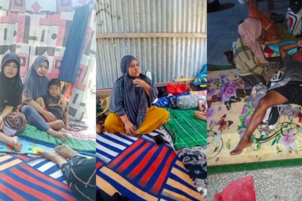 Warga Jeneponto Mengungsi di Flores Minta Bantuan Bupati Usai Gempa