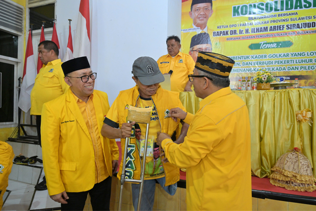 IAS Rampungkan Konsolidasi Golkar Sulsel di 18 Daerah dalam 8 Hari