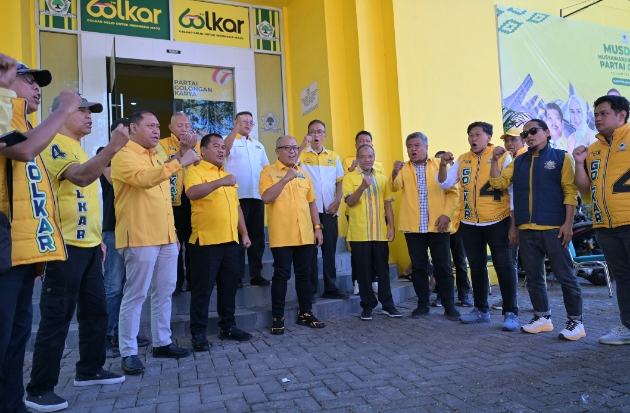 Libur Maulid, IAS Maraton Konsolidasi Golkar di Maros & Makassar