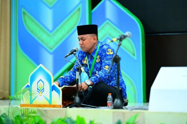 Kafilah Kementerian Hukum Tampil di Babak Penyisihan Enam Cabang MTQ VIII Korpri Nasional