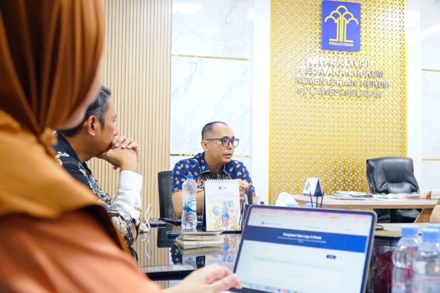 Pencipta Lagu Koordinasi ke Kanwil Kemenkum Sulsel, Siap Catatkan 1.000 Lagu