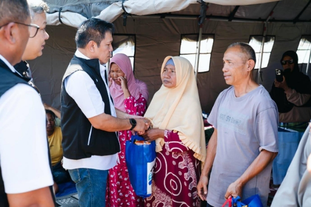 BRI Peduli Bangun 3 Posko Logistik dan 1 Dapur Umum di NTT, Direksi BRI Terjun Memantau