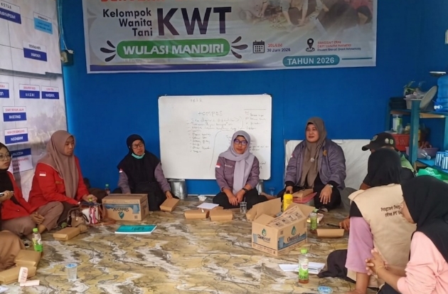 Panen KWT Wulasi Mandiri Naik Dua Kali Lipat Berkat Program TJSL PLN