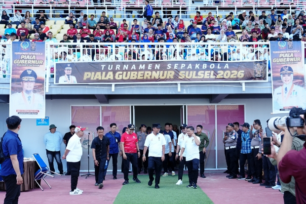 Andi Sudirman Kick Off Piala Gubernur Sulsel, Siapkan Rp500 Juta Cetak Bibit PON