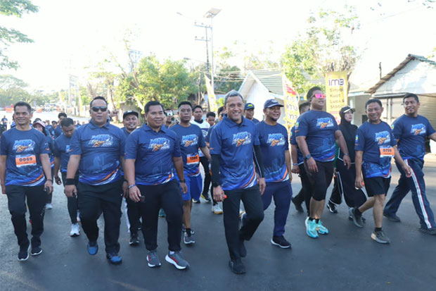 MRP Fun Run 2026 Meriah, Bupati Jeneponto Ajak Warga Hidup Sehat