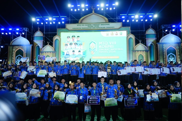 MTQ VIII KORPRI Nasional 2026 Berjalan Sempurna, Terbesar Sepanjang Sejarah