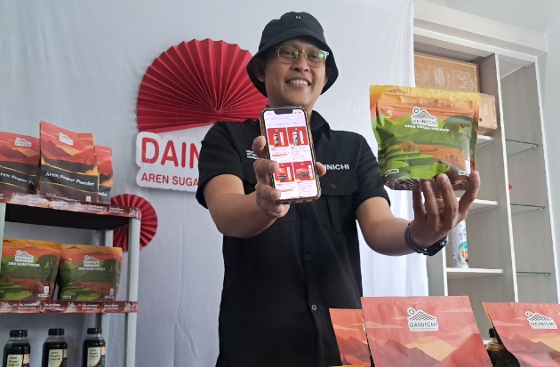 Didukung Ekosistem Digital, Gula Aren Lokal Menapaki Pasar Global