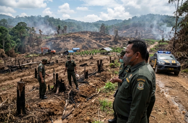 Gakkum Kembangkan Kasus Perambahan Hutan Loeha Raya, APL Jadi Sorotan