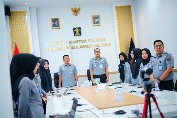 Dukung Penyelesaian Pengaduan Masyarakat, Kemenkum Sulsel Ikuti “Pasti Ada Solusi Bandung”