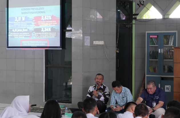 Pelindo Gandeng BNN Edukasi Pelajar Makassar tentang Bahaya Narkoba