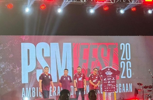 Ribuan Suporter Penuhi PSM Fest 2026, Asmo Sulsel Hadirkan Promo Spesial Honda