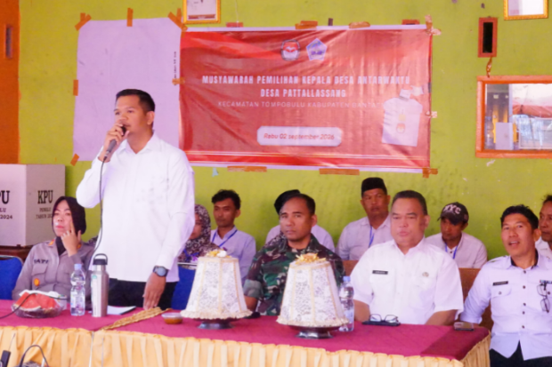 Pilkades PAW Pattallassang, Bupati Bantaeng Ingatkan Jangan Ada Politik Uang