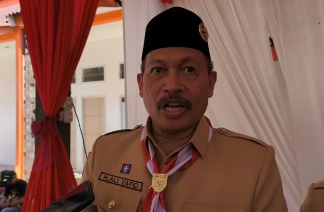Di Tengah Kemarau, Ribuan Peserta Kemah Pramuka Madrasah Sulsel Gelar Salat Istisqa