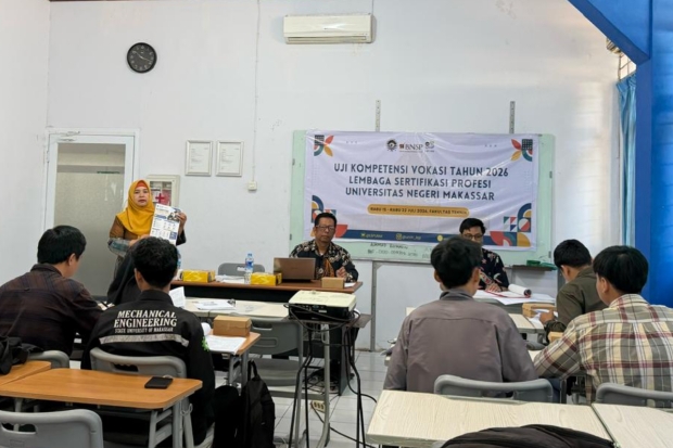 LSP UNM Perkuat Kompetensi Mahasiswa, Bekali Lulusan Hadapi Dunia Kerja