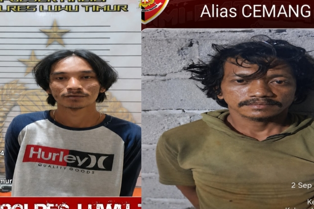 Dua Pencuri Besi Ulir Bahan Bangunan di Malili Berhasil Diringkus Polisi