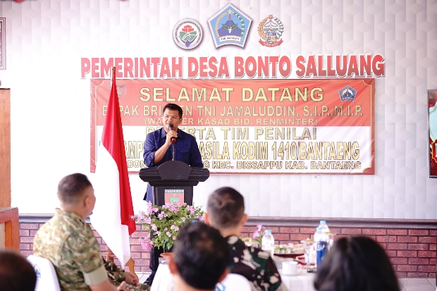 Bupati Bantaeng Resmikan Kampung Pancasila di Bissappu