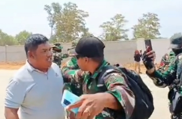 Blokade Akses Hauling PSN Pomalaa, Direktur Keamanan PT TRK Terekam Tantang & Maki Aparat TNI