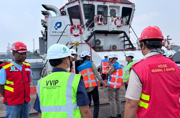 Tinjau Pelabuhan Banten dan Panjang, PJM Perkuat Keselamatan dan Kualitas Layanan