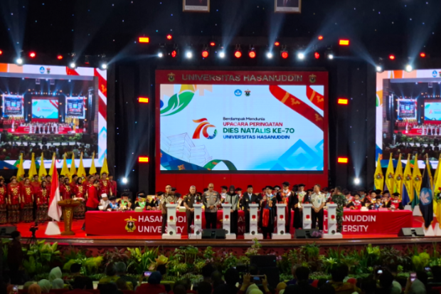 Unhas di Usia 70 Tahun, Perkuat Inovasi Kejar Peringkat 500 Besar Dunia