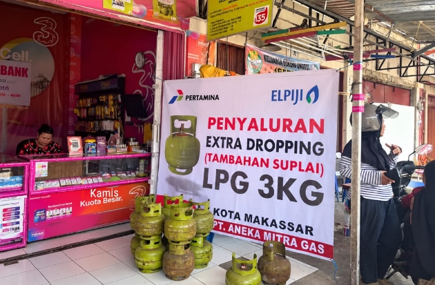 Pertamina Tambah Pasokan 173 Ribu Tabung LPG 3 Kg di Sulsel