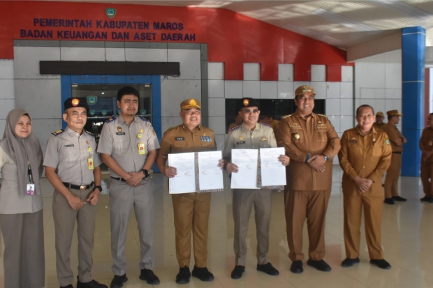 Bapenda dan BPN Maros Integrasikan Data Pertanahan dan Perpajakan